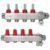 DANFOSS 4 AĞIZLI MANİFOLD SETİ DEBİMETRELİ